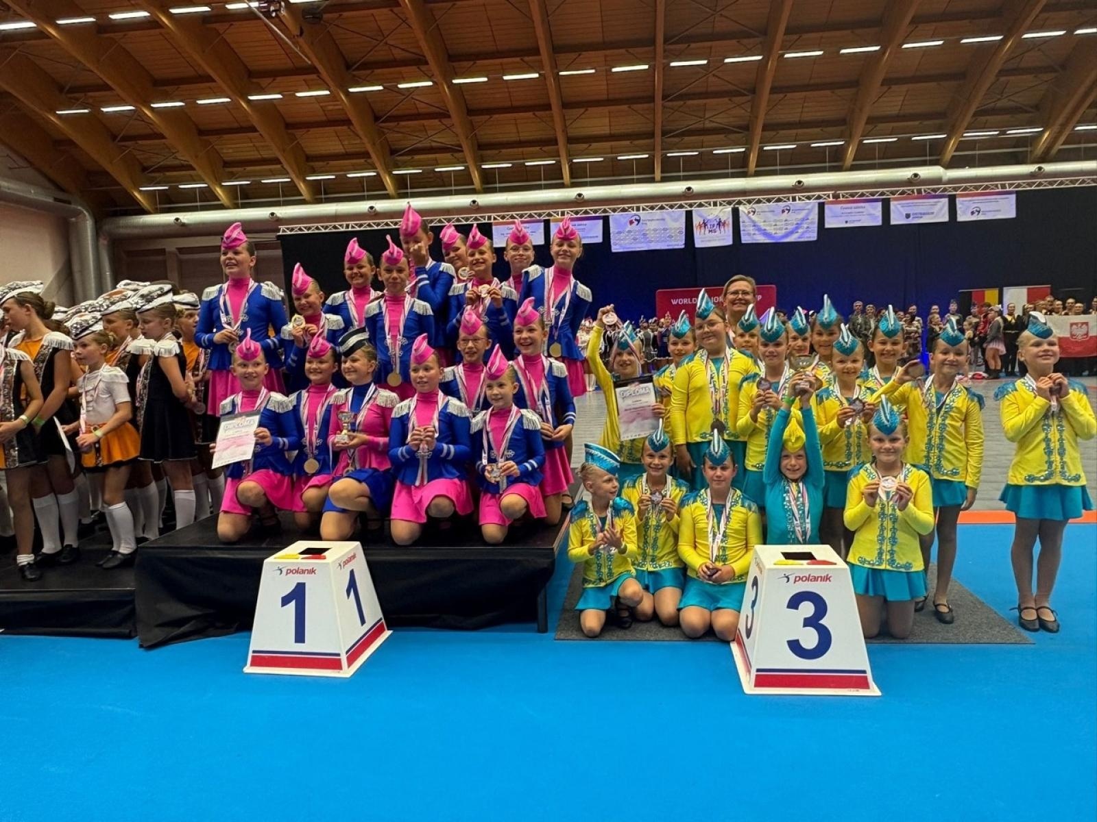 Zdjęcie w galerii na portalu naszraciborz.pl: Mażoretki ZARA na podium Mistrzostw Świata [FOTO] wiadomości z regionu