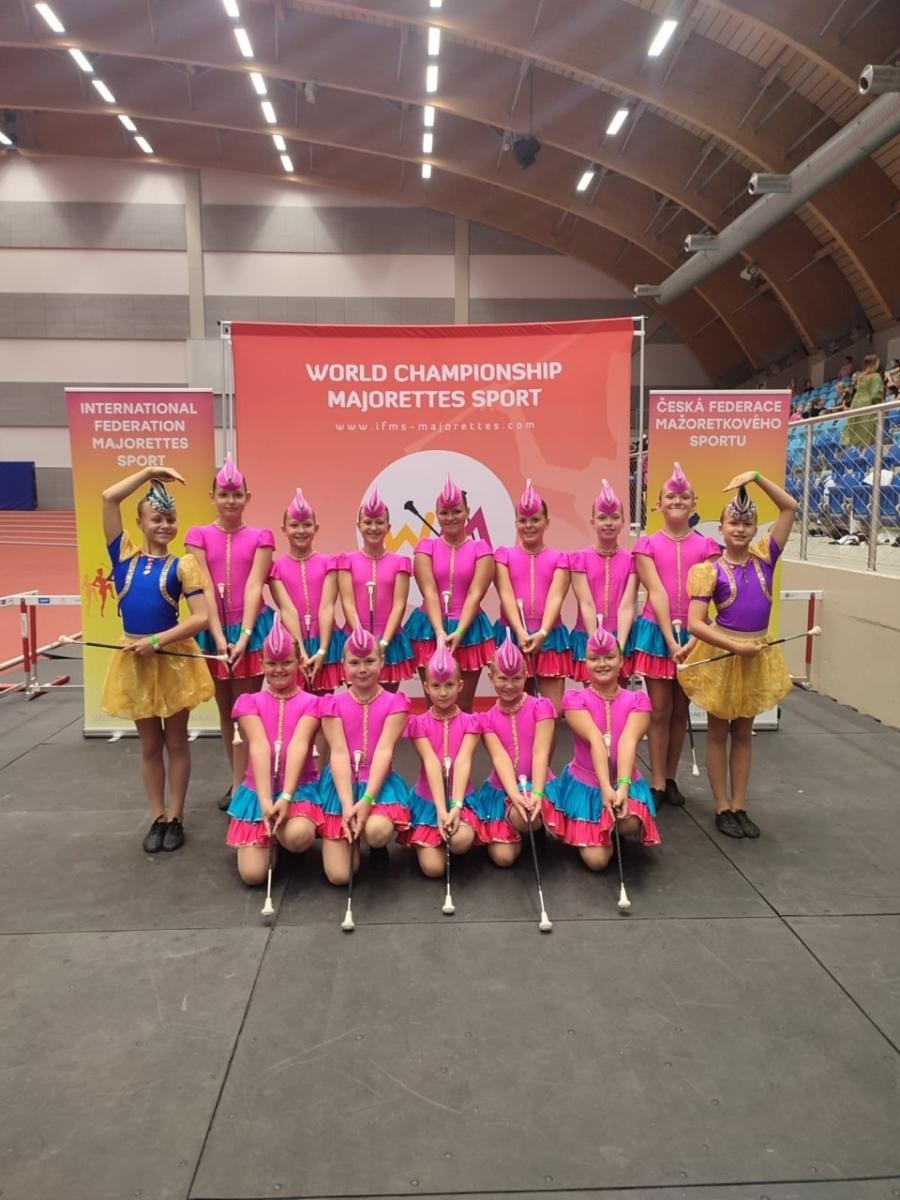 Zdjęcie w galerii na portalu naszraciborz.pl: Mażoretki ZARA na podium Mistrzostw Świata [FOTO] wiadomości z regionu