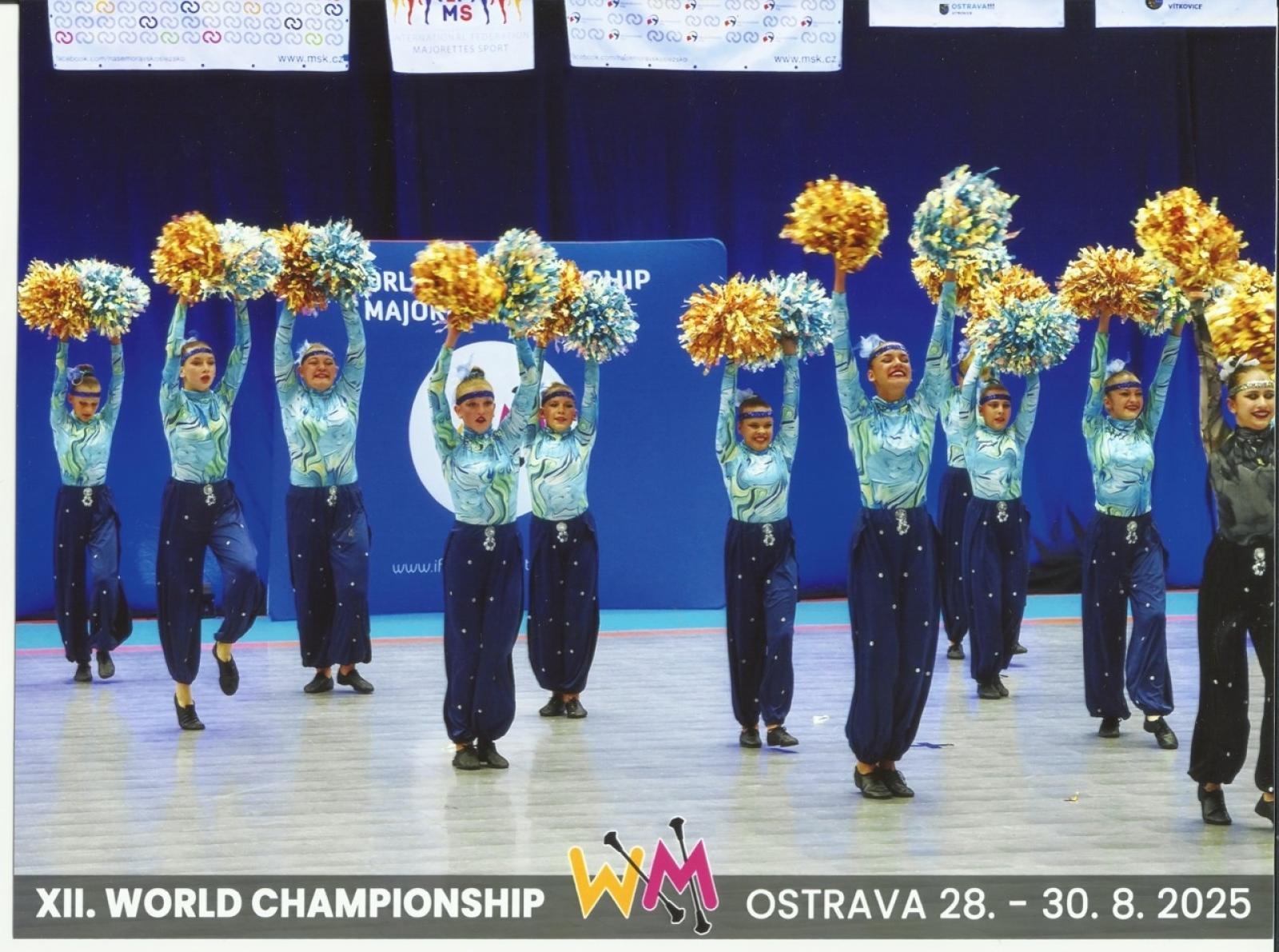 Zdjęcie w galerii na portalu naszraciborz.pl: Mażoretki ZARA na podium Mistrzostw Świata [FOTO] wiadomości z regionu