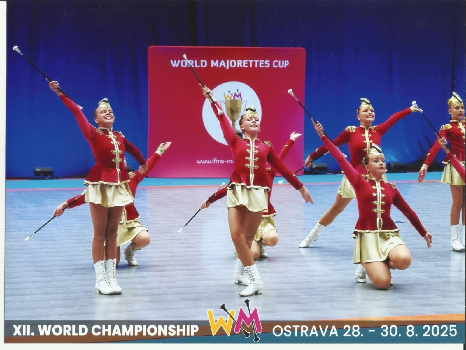 Zdjęcie w galerii na portalu naszraciborz.pl: Mażoretki ZARA na podium Mistrzostw Świata [FOTO] wiadomości z regionu