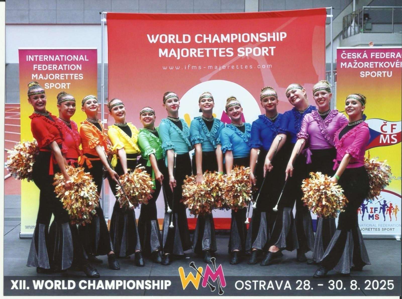 Zdjęcie w galerii na portalu naszraciborz.pl: Mażoretki ZARA na podium Mistrzostw Świata [FOTO] wiadomości z regionu