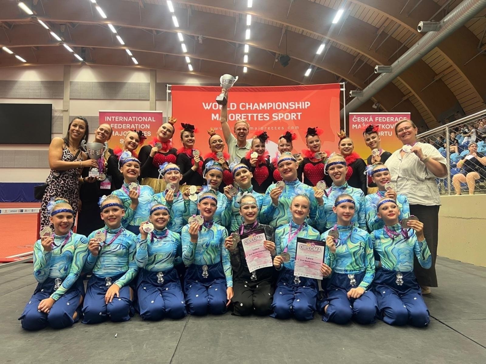 Zdjęcie w galerii na portalu naszraciborz.pl: Mażoretki ZARA na podium Mistrzostw Świata [FOTO] wiadomości z regionu