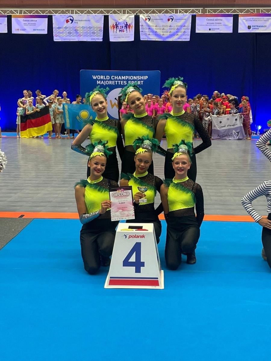 Zdjęcie w galerii na portalu naszraciborz.pl: Mażoretki ZARA na podium Mistrzostw Świata [FOTO] wiadomości z regionu