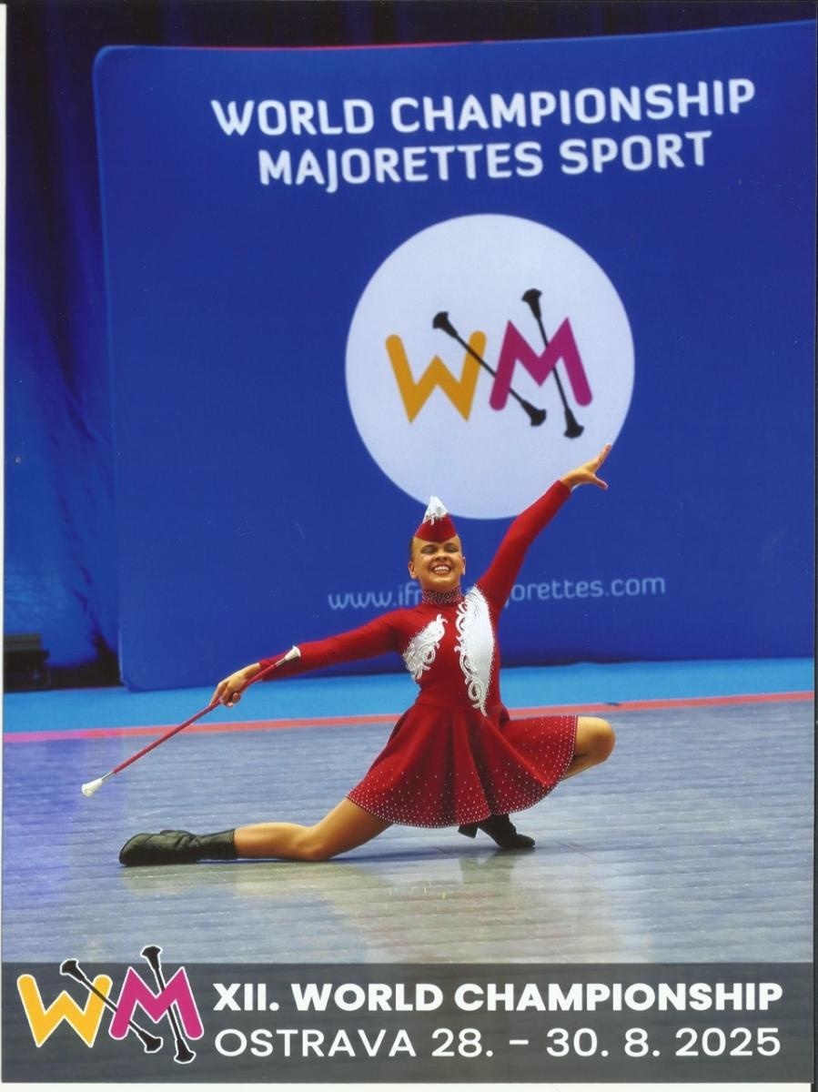 Zdjęcie w galerii na portalu naszraciborz.pl: Mażoretki ZARA na podium Mistrzostw Świata [FOTO] wiadomości z regionu