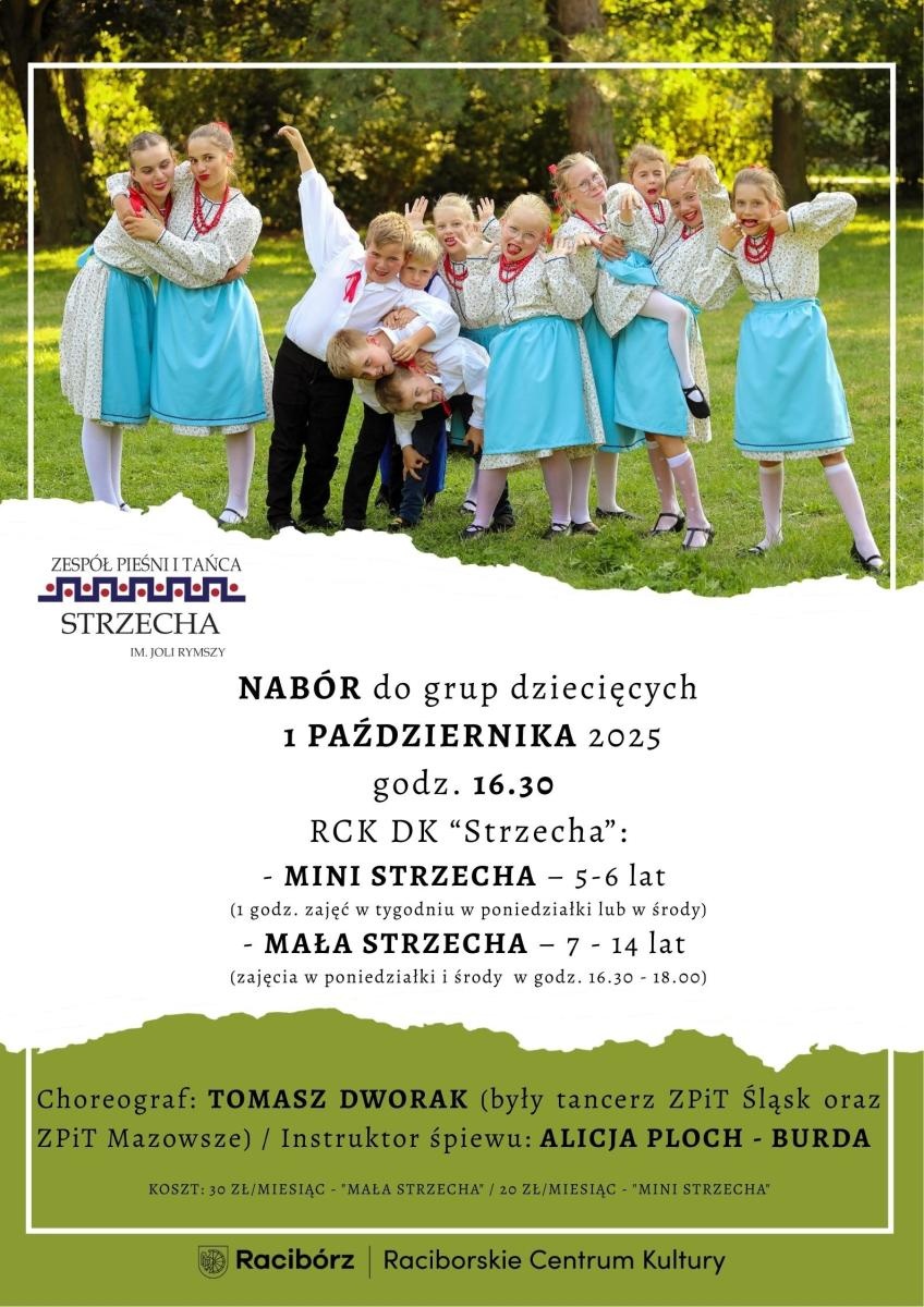 Zdjęcie w galerii na portalu naszraciborz.pl: Tańcem przez cały rok – nowe propozycje Raciborskiego Centrum Kultury wiadomości z regionu