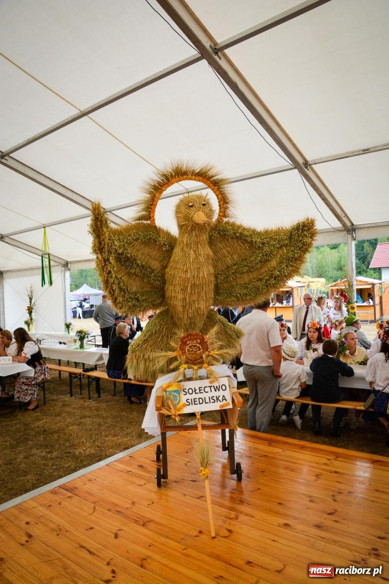 Zdjęcie w galerii na portalu naszraciborz.pl: Siedliska świętują dożynki gminno-powiatowe. Korowód, koncerty i Bitwa smaków [FOTO i WIDEO] wiadomości z regionu
