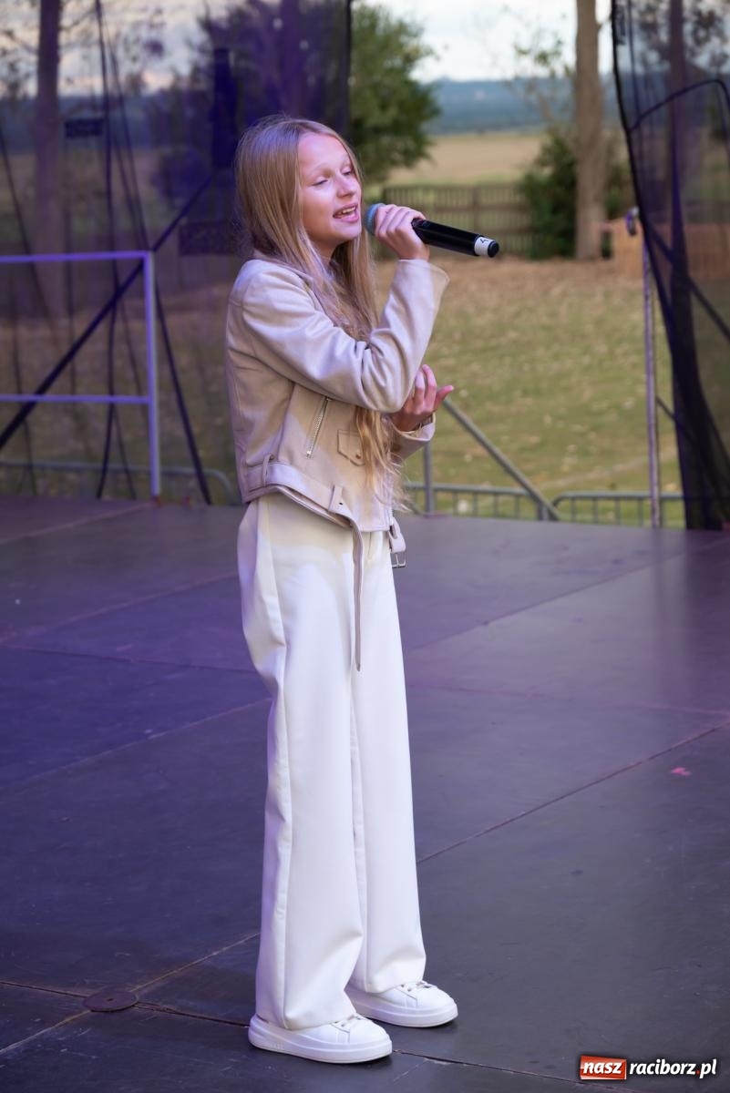 Zdjęcie w galerii na portalu naszraciborz.pl: Fajerwerki, młodzi artyści Fundacji ARS i Staś Karoń. Pierwszy dzień dożynek Gminy Krzyżanowice w Owsiszczach  wiadomości z regionu