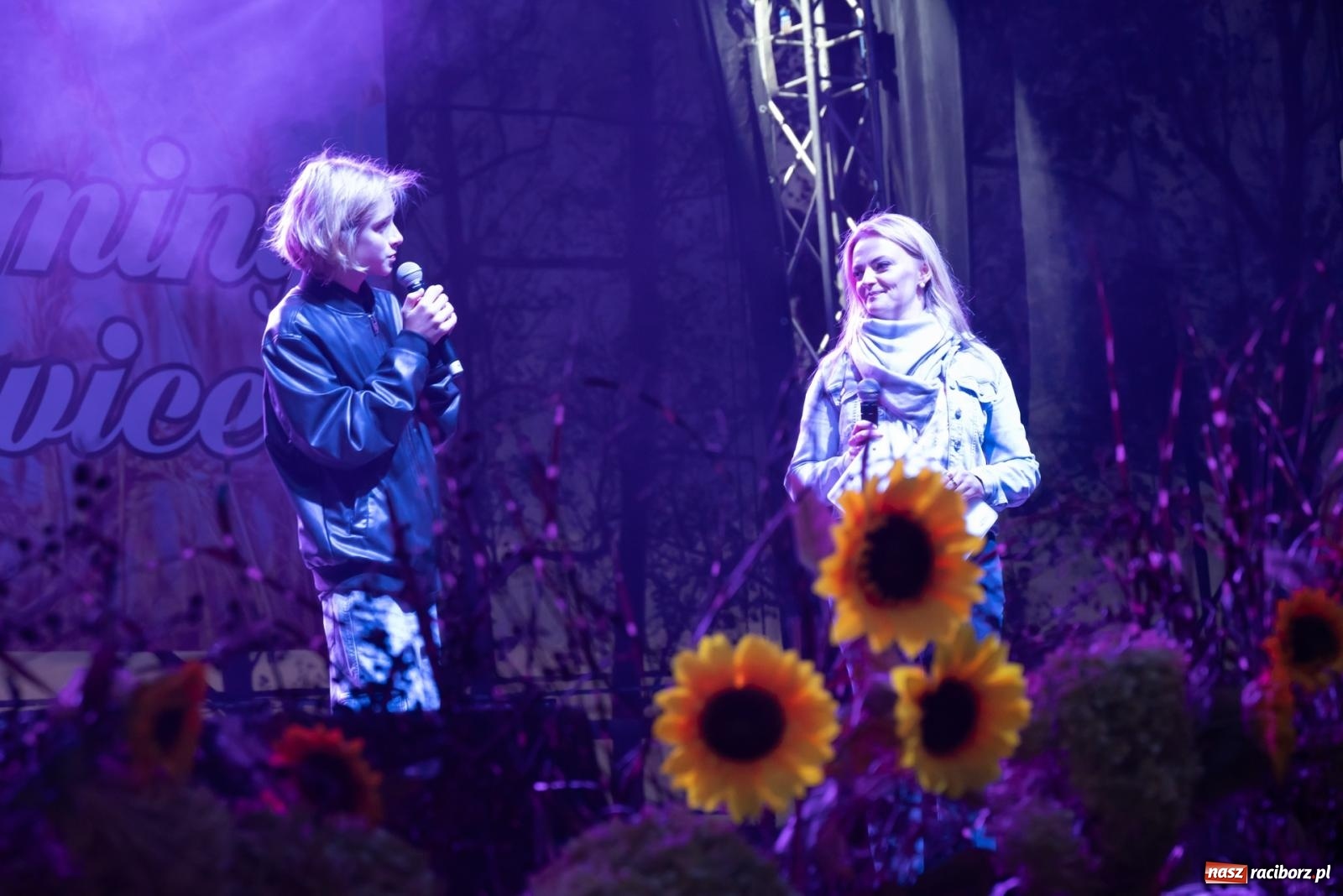 Zdjęcie w galerii na portalu naszraciborz.pl: Fajerwerki, młodzi artyści Fundacji ARS i Staś Karoń. Pierwszy dzień dożynek Gminy Krzyżanowice w Owsiszczach  wiadomości z regionu