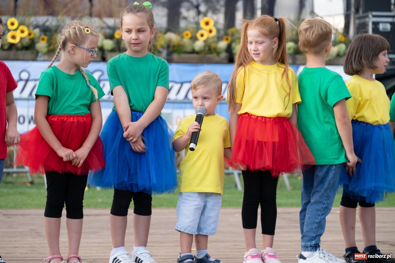 Zdjęcie w galerii na portalu naszraciborz.pl: Fajerwerki, młodzi artyści Fundacji ARS i Staś Karoń. Pierwszy dzień dożynek Gminy Krzyżanowice w Owsiszczach  wiadomości z regionu