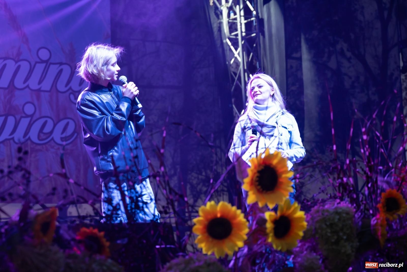 Zdjęcie w galerii na portalu naszraciborz.pl: Fajerwerki, młodzi artyści Fundacji ARS i Staś Karoń. Pierwszy dzień dożynek Gminy Krzyżanowice w Owsiszczach  wiadomości z regionu