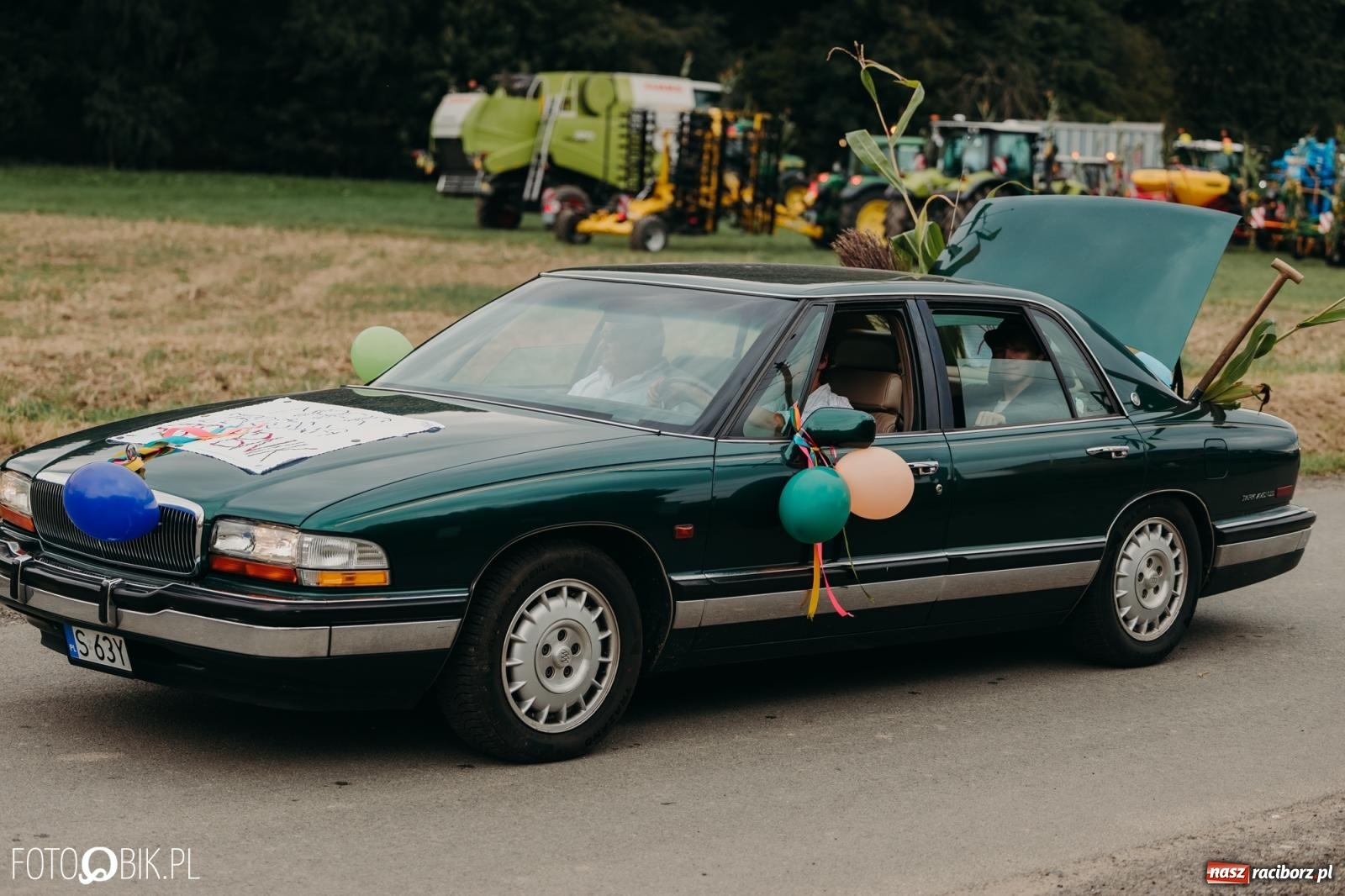 Zdjęcie w galerii na portalu naszraciborz.pl: Dożynki gminy Rudnik w Ponięcicach - korowód i otwarcie świetlicy wiadomości z regionu