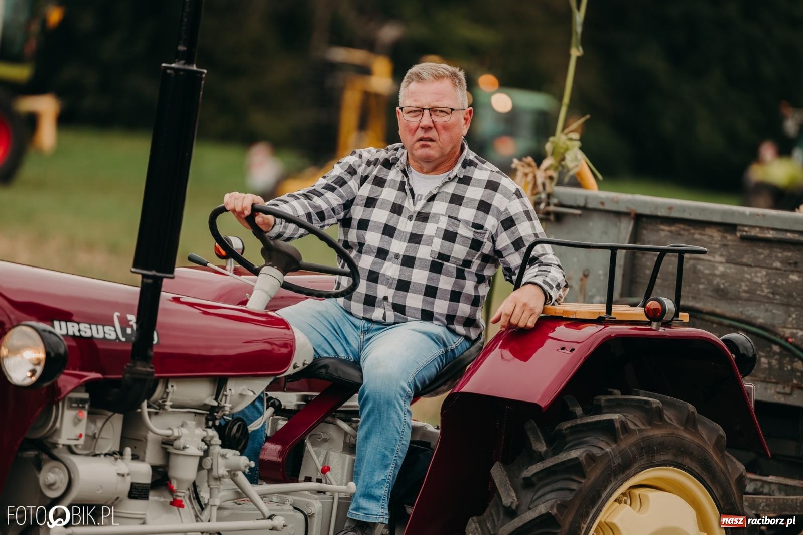 Zdjęcie w galerii na portalu naszraciborz.pl: Dożynki gminy Rudnik w Ponięcicach - korowód i otwarcie świetlicy wiadomości z regionu
