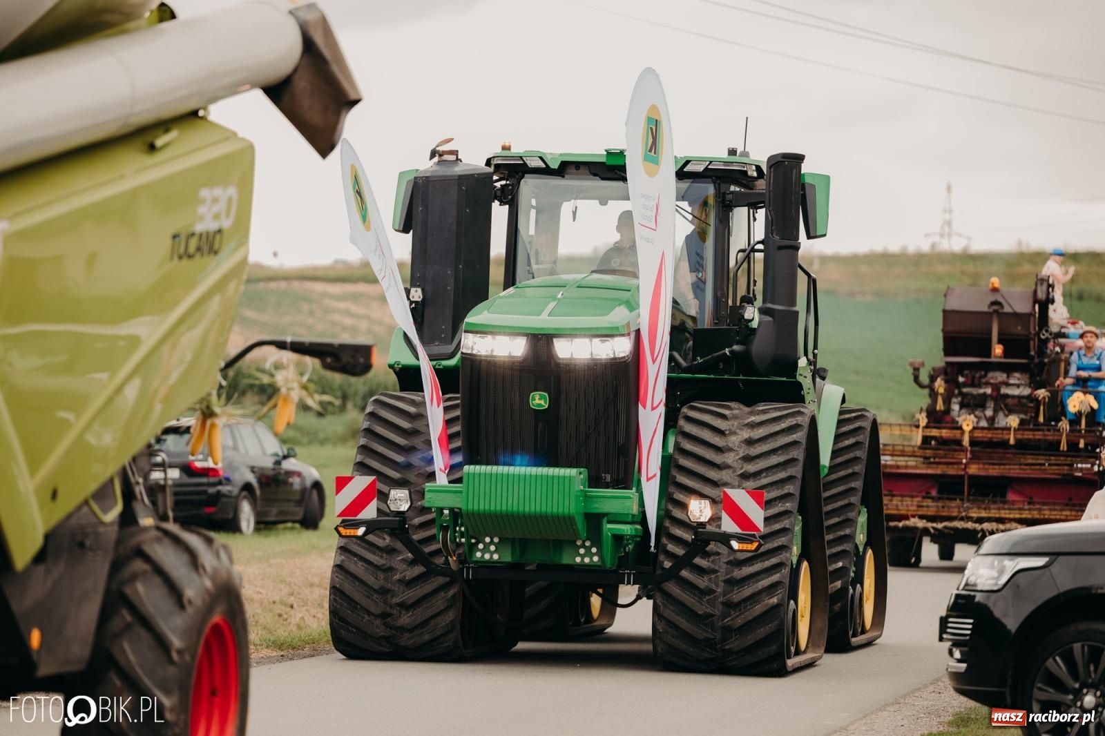 Zdjęcie w galerii na portalu naszraciborz.pl: Dożynki gminy Rudnik w Ponięcicach - korowód i otwarcie świetlicy wiadomości z regionu