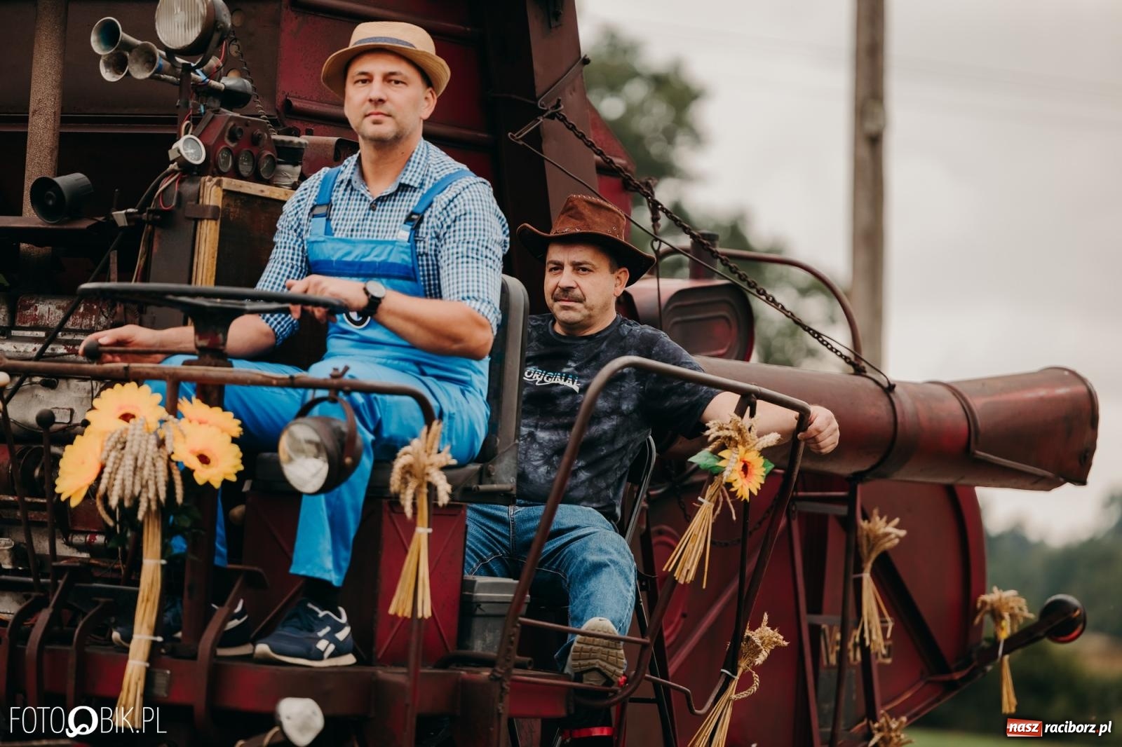 Zdjęcie w galerii na portalu naszraciborz.pl: Dożynki gminy Rudnik w Ponięcicach - korowód i otwarcie świetlicy wiadomości z regionu