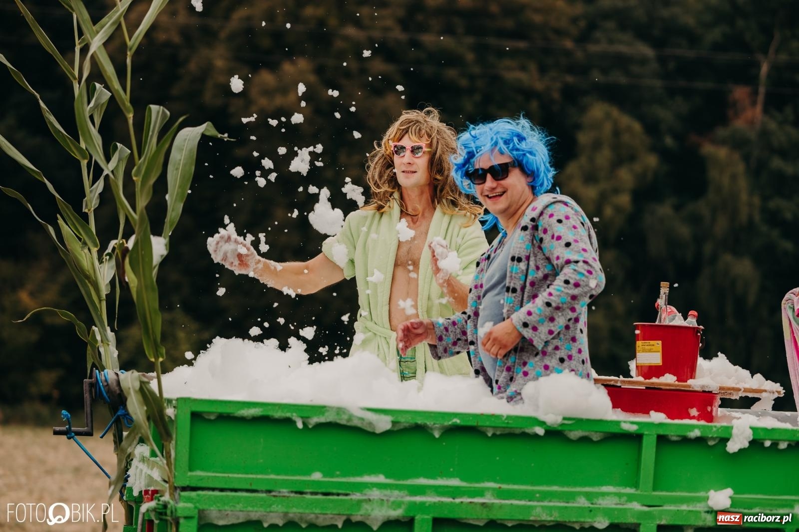 Zdjęcie w galerii na portalu naszraciborz.pl: Dożynki gminy Rudnik w Ponięcicach - korowód i otwarcie świetlicy wiadomości z regionu