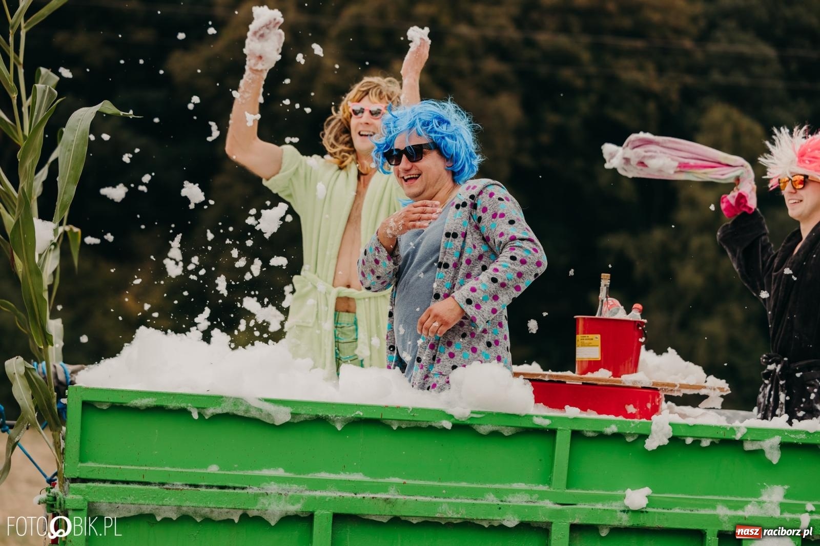 Zdjęcie w galerii na portalu naszraciborz.pl: Dożynki gminy Rudnik w Ponięcicach - korowód i otwarcie świetlicy wiadomości z regionu