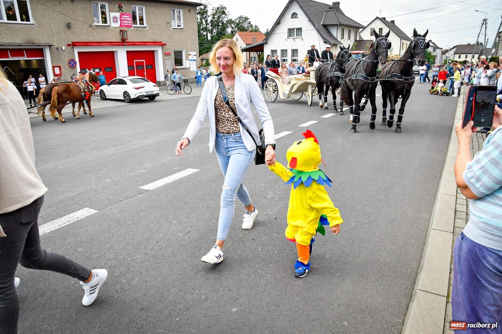 Zdjęcie w galerii na portalu naszraciborz.pl: Dożynki gminy Krzyżanowice w Owsiszczach. Imponujący korowód w międzynarodowym towarzystwie [FOTO i WIDEO] wiadomości z regionu
