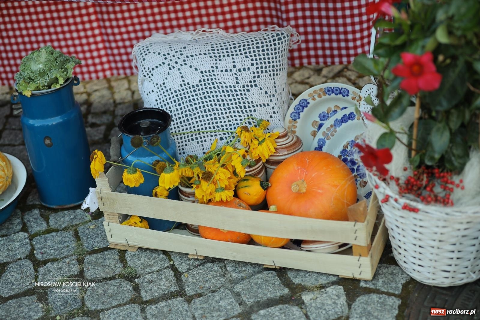 Zdjęcie w galerii na portalu naszraciborz.pl: Racibórz świętował dożynki miejskie na Zamku Piastowskim. Diiya na finał wiadomości z regionu