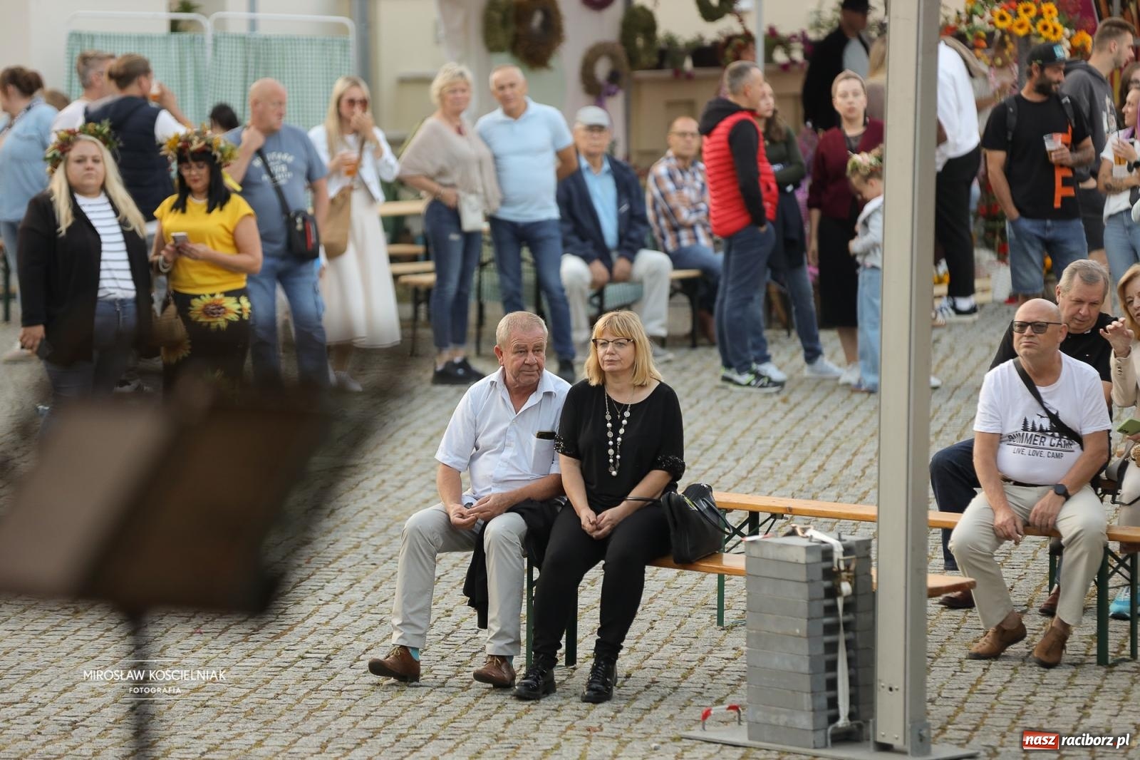 Zdjęcie w galerii na portalu naszraciborz.pl: Racibórz świętował dożynki miejskie na Zamku Piastowskim. Diiya na finał wiadomości z regionu
