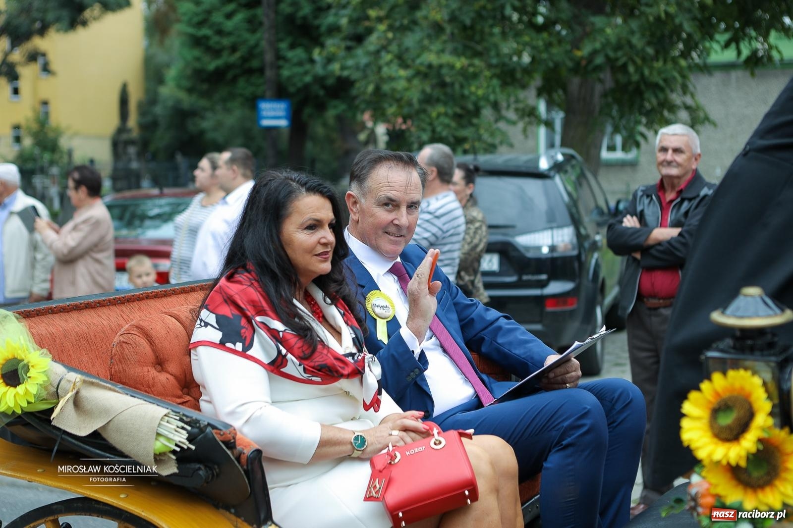 Zdjęcie w galerii na portalu naszraciborz.pl: Racibórz świętował dożynki miejskie na Zamku Piastowskim. Diiya na finał wiadomości z regionu