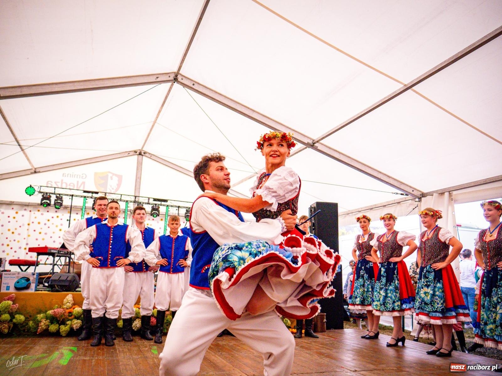 Zdjęcie w galerii na portalu naszraciborz.pl: Dożynki w Nędzy – święto plonów z muzyką i tańcem na bis! wiadomości z regionu