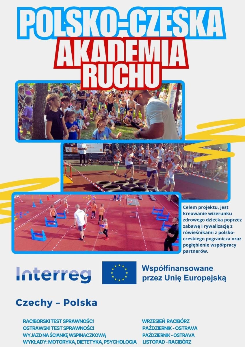 Zdjęcie w galerii na portalu naszraciborz.pl: Polsko-Czeska Akademia Ruchu w ZSOMS wiadomości z regionu