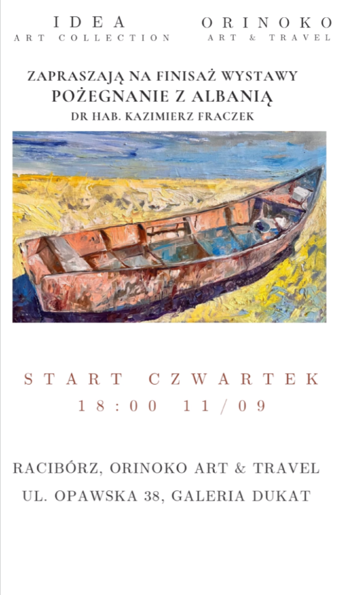 Zdjęcie w galerii na portalu naszraciborz.pl: Czas pożegnać Albanię - finisaż wystawy w Orinoko wiadomości z regionu