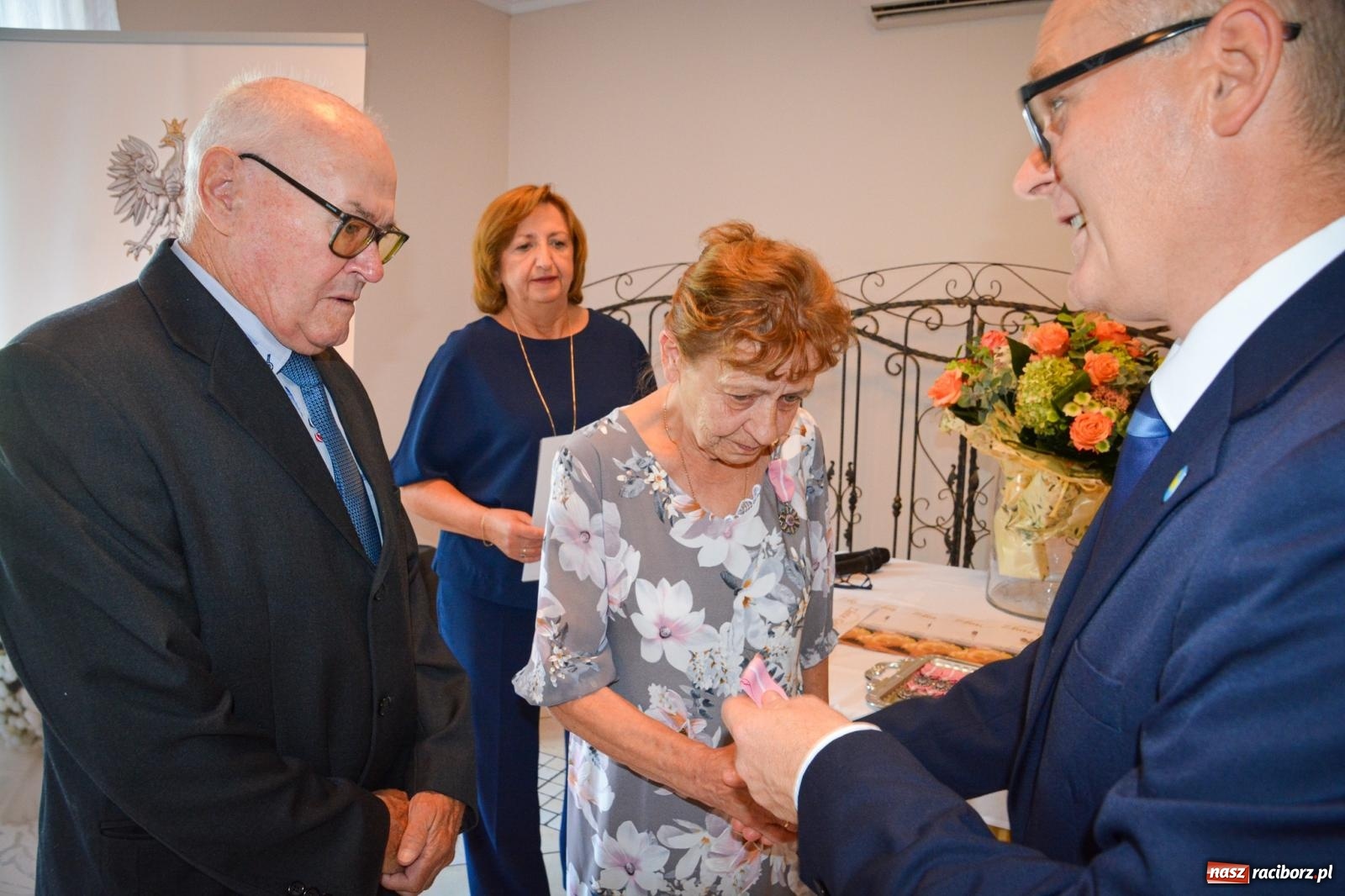Zdjęcie w galerii na portalu naszraciborz.pl: Złote gody w Pietrowicach Wielkich. Dwanaście par uhonorowanych medalami [FOTO i WIDEO] wiadomości z regionu
