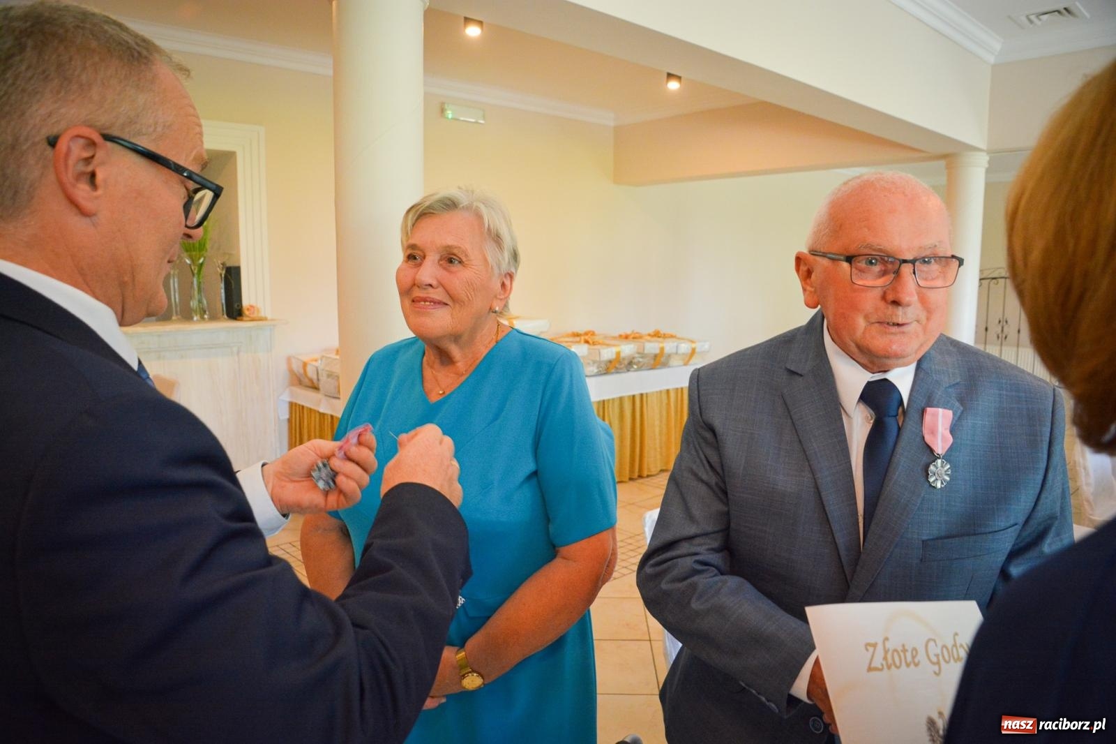 Zdjęcie w galerii na portalu naszraciborz.pl: Złote gody w Pietrowicach Wielkich. Dwanaście par uhonorowanych medalami [FOTO i WIDEO] wiadomości z regionu