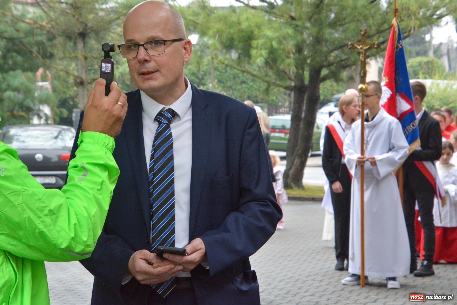 Zdjęcie w galerii na portalu naszraciborz.pl: Szkoła Podstawowa nr 2 na Płoni świętuje 80 lat. Jubileusz z historią, mszą i festynem wiadomości z regionu