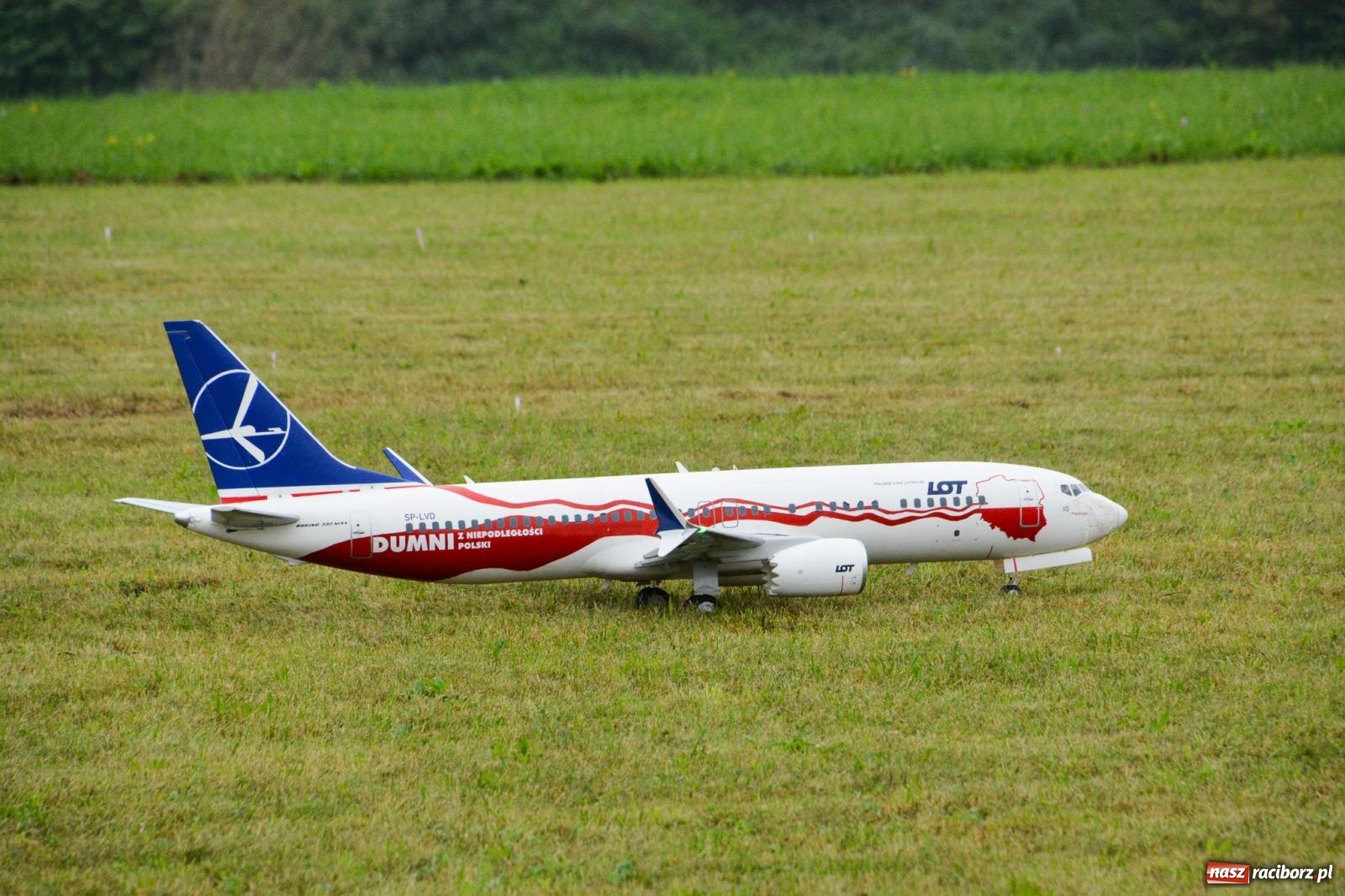 Zdjęcie w galerii na portalu naszraciborz.pl: Deszcz nie przegonił modelarzy. Trwa RC AirShow [FOTO i WIDEO] wiadomości z regionu