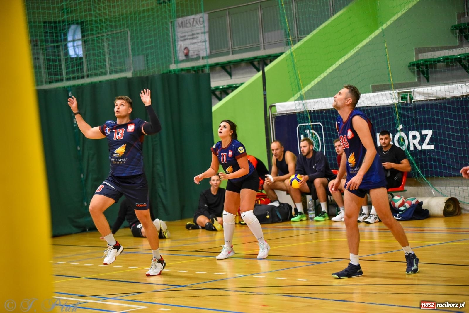 Zdjęcie w galerii na portalu naszraciborz.pl: Siatkarski Turniej Charytatywny w Raciborzu – sport i serca dla Sebastiana wiadomości z regionu