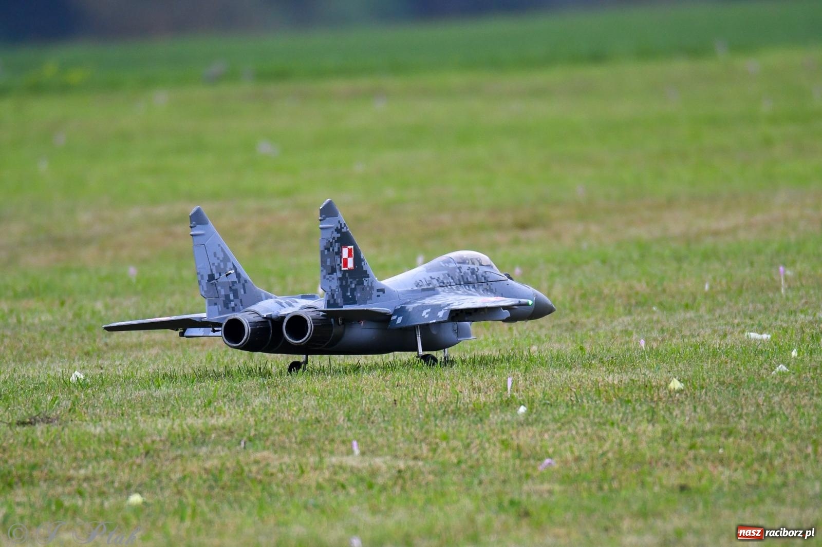 Zdjęcie w galerii na portalu naszraciborz.pl: Pogoda przerwała finał raciborskiego RC Airshow [FOTO] wiadomości z regionu