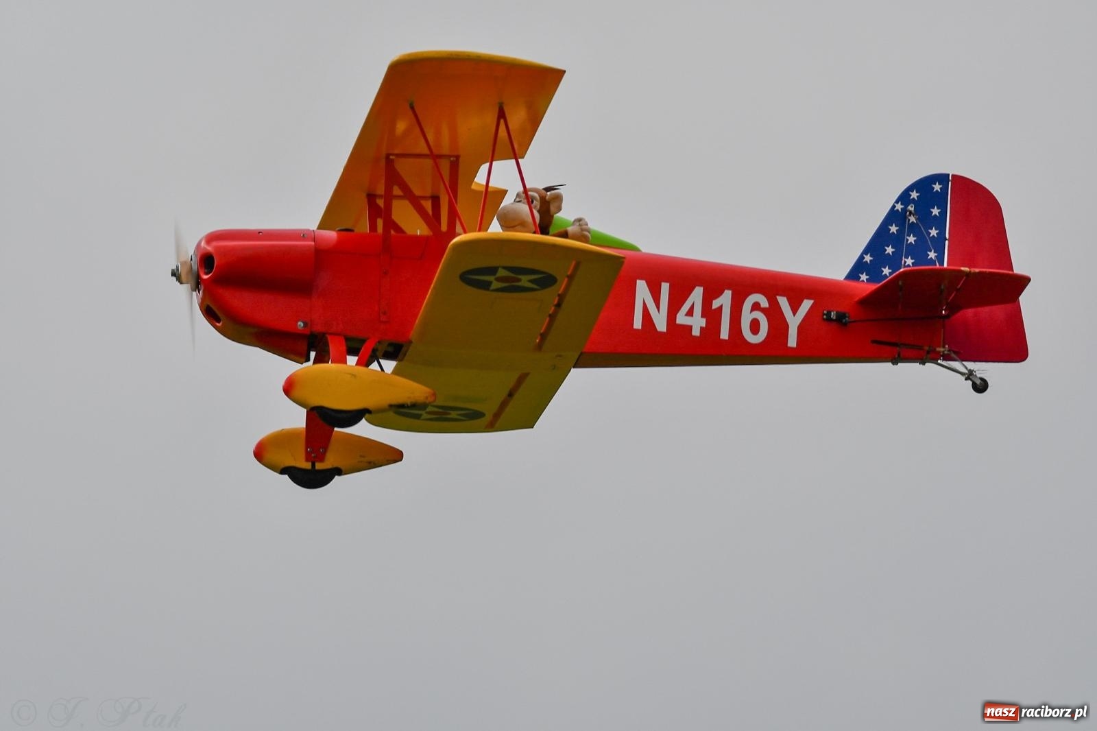 Zdjęcie w galerii na portalu naszraciborz.pl: Pogoda przerwała finał raciborskiego RC Airshow [FOTO] wiadomości z regionu