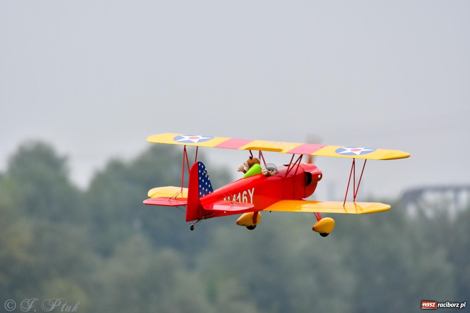 Zdjęcie w galerii na portalu naszraciborz.pl: Pogoda przerwała finał raciborskiego RC Airshow [FOTO] wiadomości z regionu