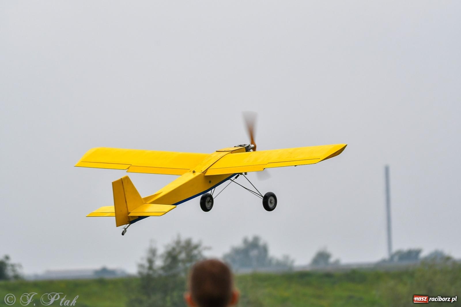 Zdjęcie w galerii na portalu naszraciborz.pl: Pogoda przerwała finał raciborskiego RC Airshow [FOTO] wiadomości z regionu