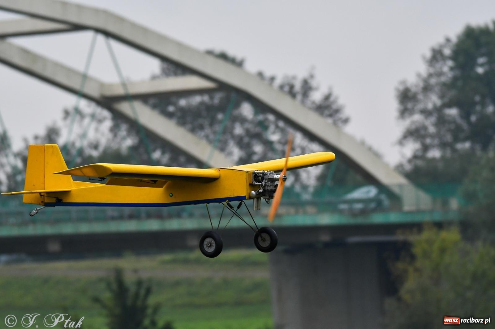Zdjęcie w galerii na portalu naszraciborz.pl: Pogoda przerwała finał raciborskiego RC Airshow [FOTO] wiadomości z regionu