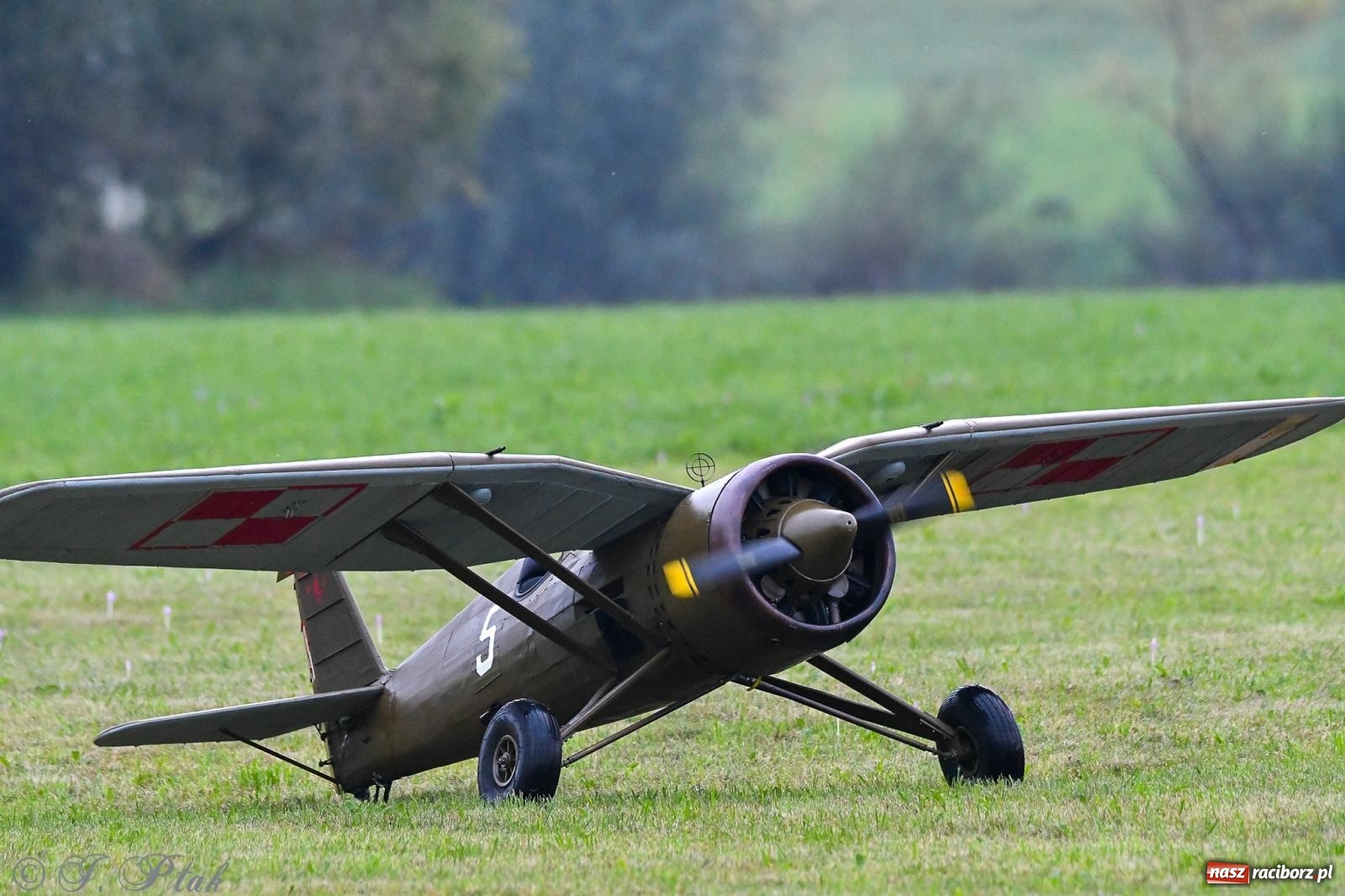 Zdjęcie w galerii na portalu naszraciborz.pl: Pogoda przerwała finał raciborskiego RC Airshow [FOTO] wiadomości z regionu