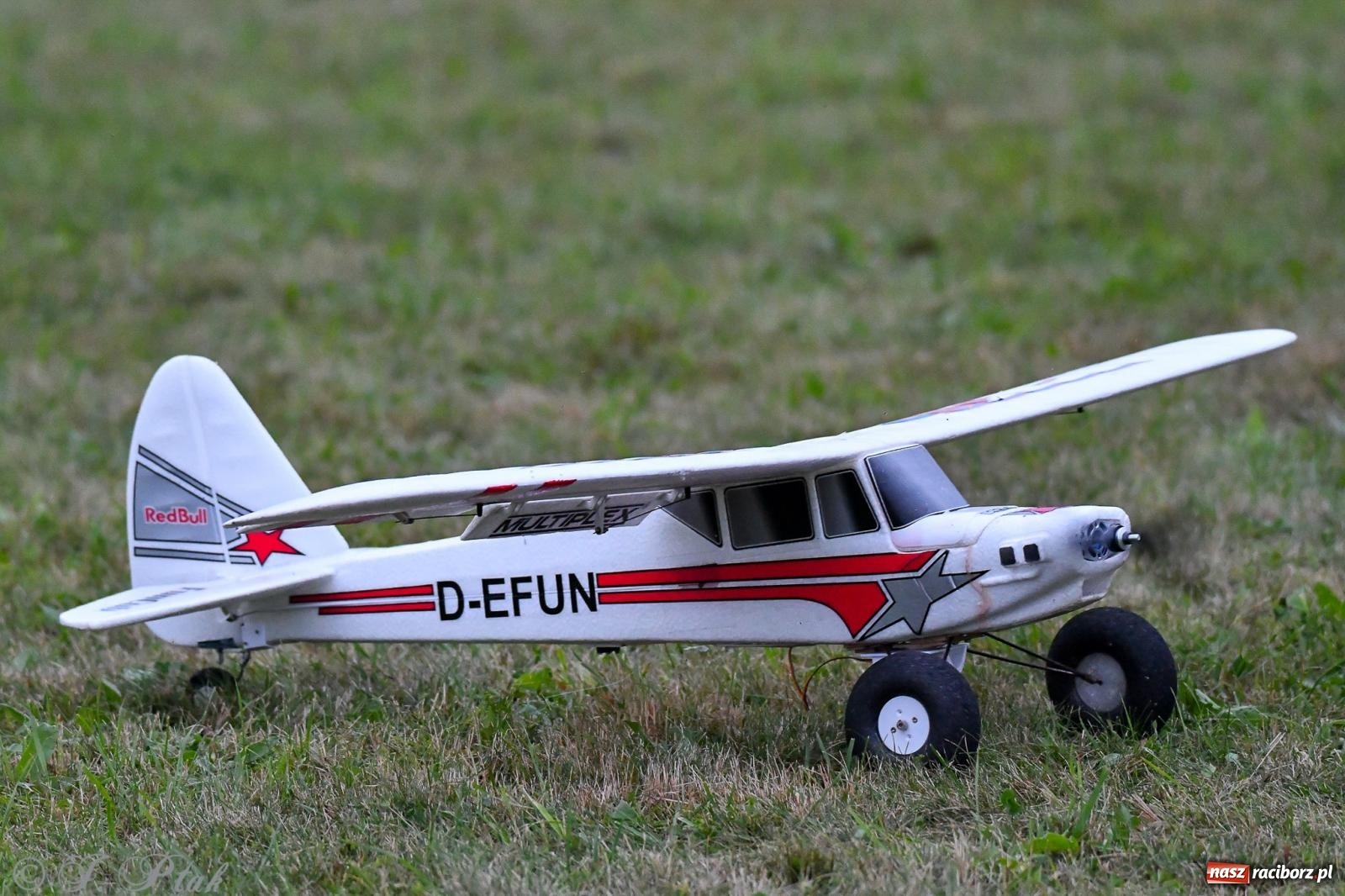 Zdjęcie w galerii na portalu naszraciborz.pl: Pogoda przerwała finał raciborskiego RC Airshow [FOTO] wiadomości z regionu