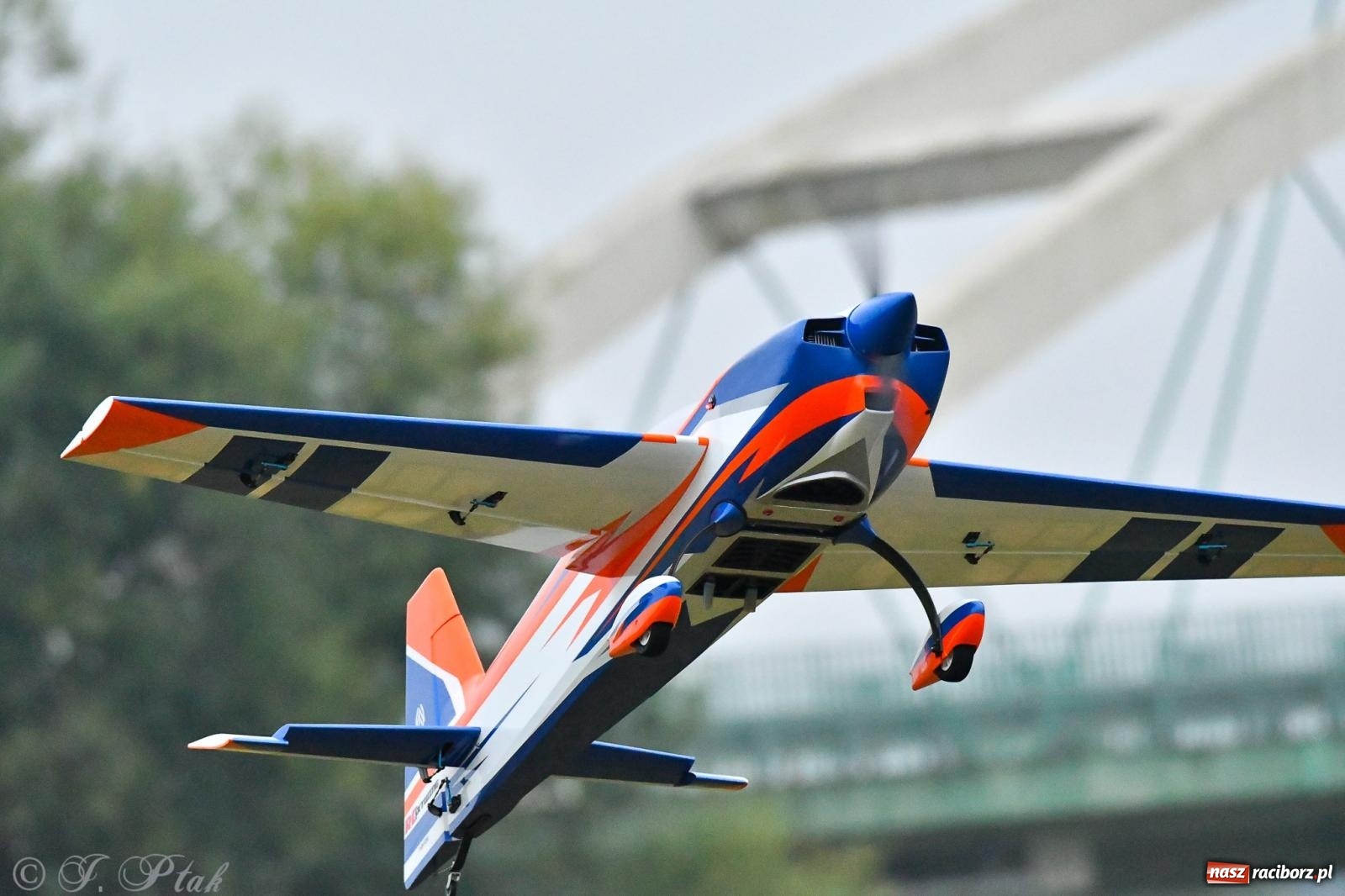 Zdjęcie w galerii na portalu naszraciborz.pl: Pogoda przerwała finał raciborskiego RC Airshow [FOTO] wiadomości z regionu