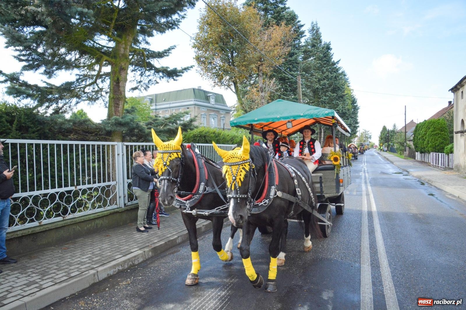 Zdjęcie w galerii na portalu naszraciborz.pl: Pogrzebień gospodarzem dożynek gminnych. Jeden z największych korowodów w powiecie [FOTO i WIDEO] wiadomości z regionu