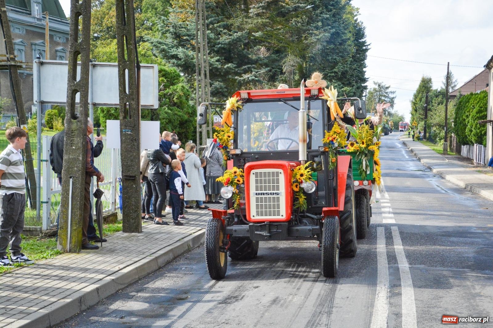 Zdjęcie w galerii na portalu naszraciborz.pl: Pogrzebień gospodarzem dożynek gminnych. Jeden z największych korowodów w powiecie [FOTO i WIDEO] wiadomości z regionu