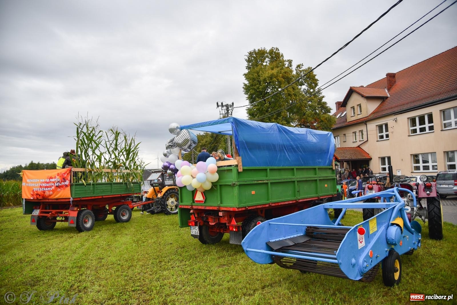Zdjęcie w galerii na portalu naszraciborz.pl: Samborowice na bursztynowym szlaku. Dożynki 2025 pełne humoru i tradycji [FOTO i WIDEO] wiadomości z regionu