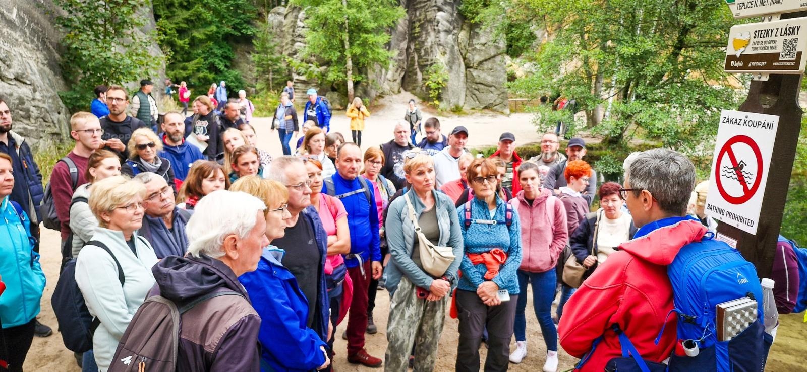 Zdjęcie w galerii na portalu naszraciborz.pl: Zamek Książ i Skalna Kraina w Adršpach – wycieczka raciborzan pełna historii i przygód wiadomości z regionu