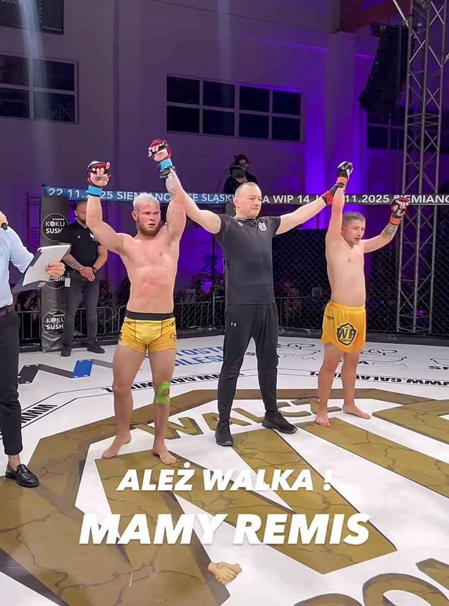 Zdjęcie w galerii na portalu naszraciborz.pl: Filip Tchórz z Raciborza zachwycił na gali WIP MMA 13 wiadomości z regionu