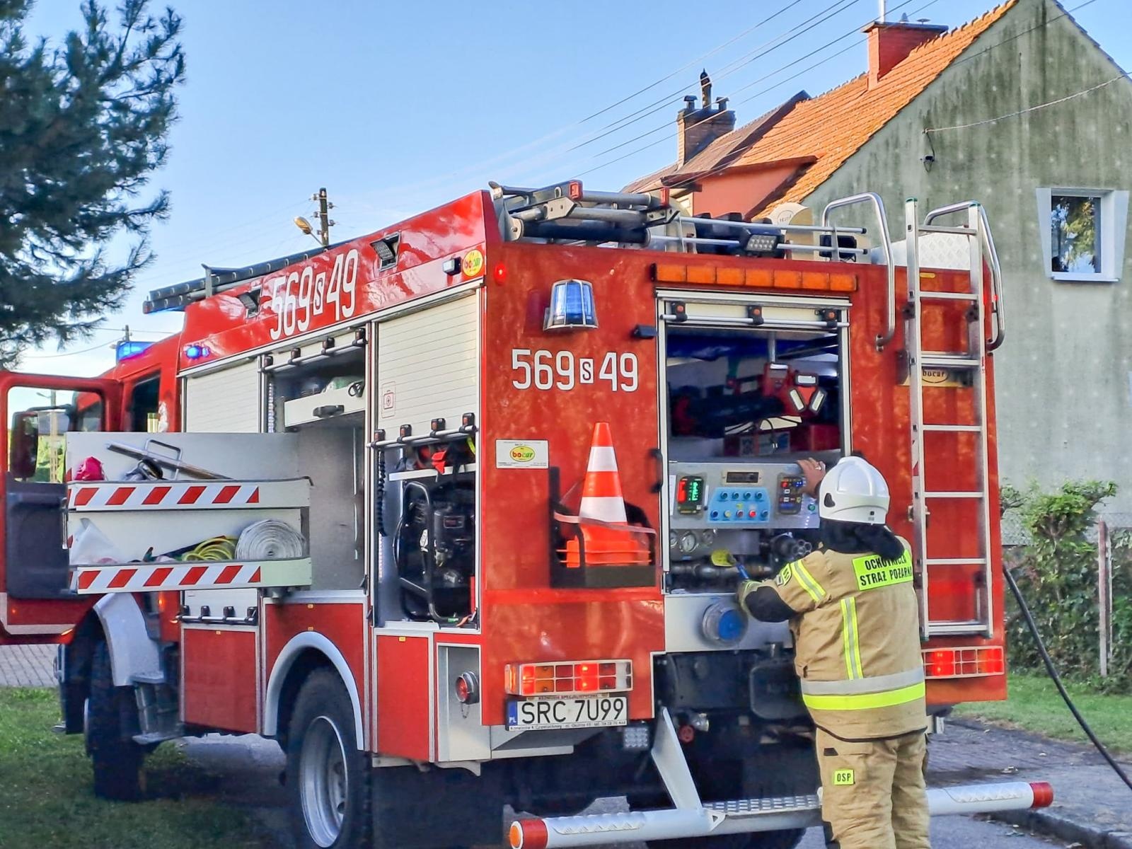 Zdjęcie w galerii na portalu naszraciborz.pl: Strażacy z powiatu raciborskiego w akcji – od pożaru sadzy po ratunek na ulicy wiadomości z regionu