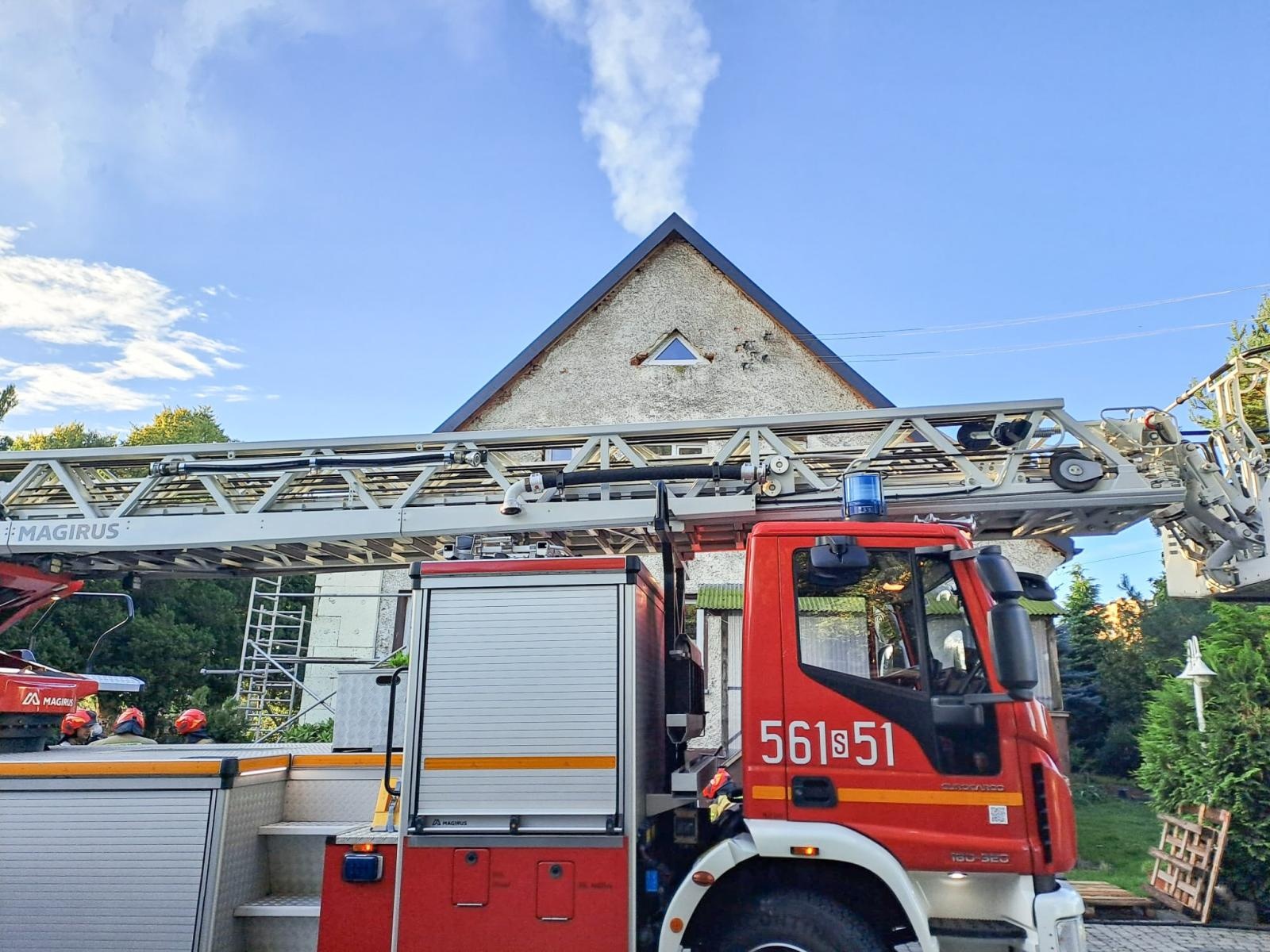 Zdjęcie w galerii na portalu naszraciborz.pl: Strażacy z powiatu raciborskiego w akcji – od pożaru sadzy po ratunek na ulicy wiadomości z regionu
