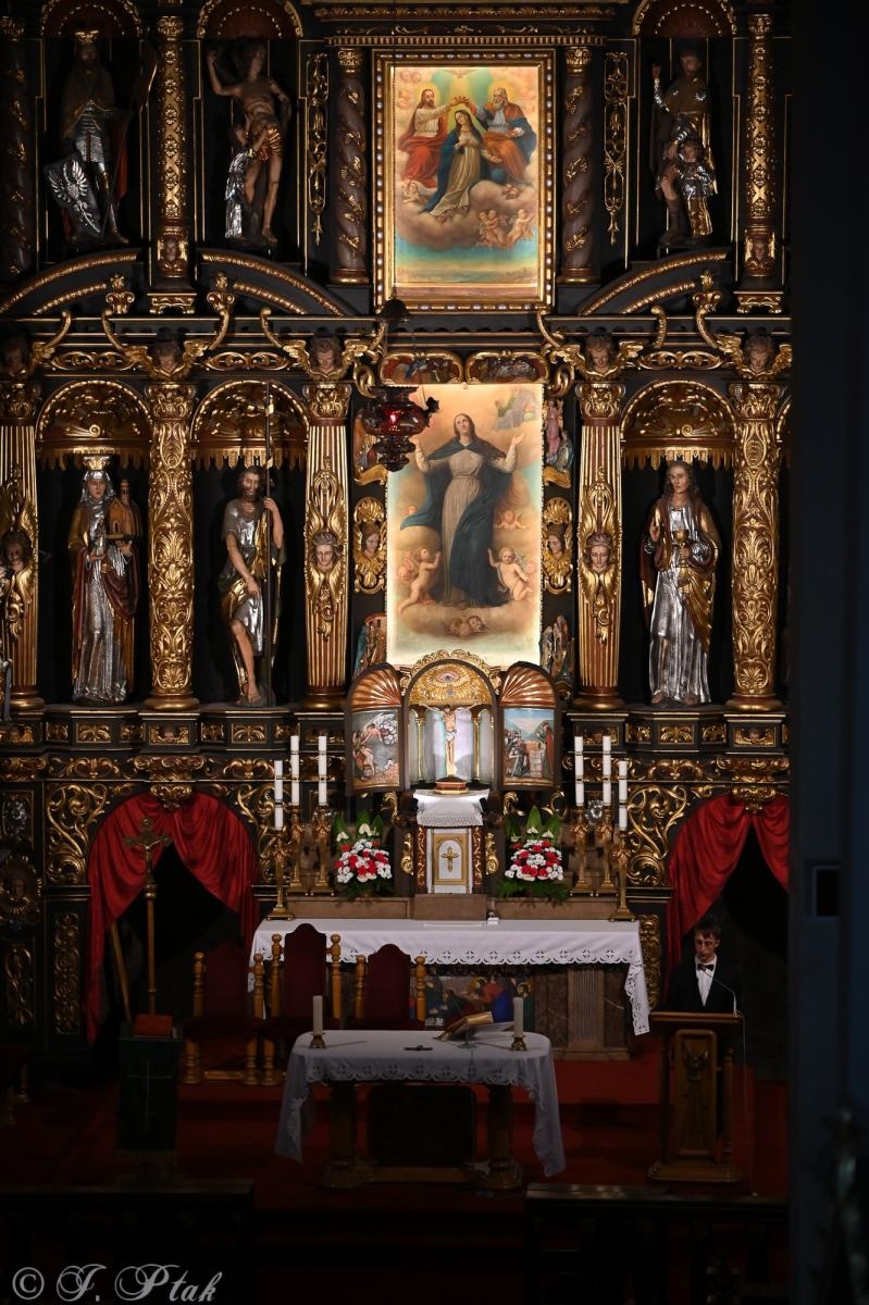 Zdjęcie w galerii na portalu naszraciborz.pl: Wielki duet w raciborskiej farze – Perucki i Długosz w blasku muzyki wiadomości z regionu