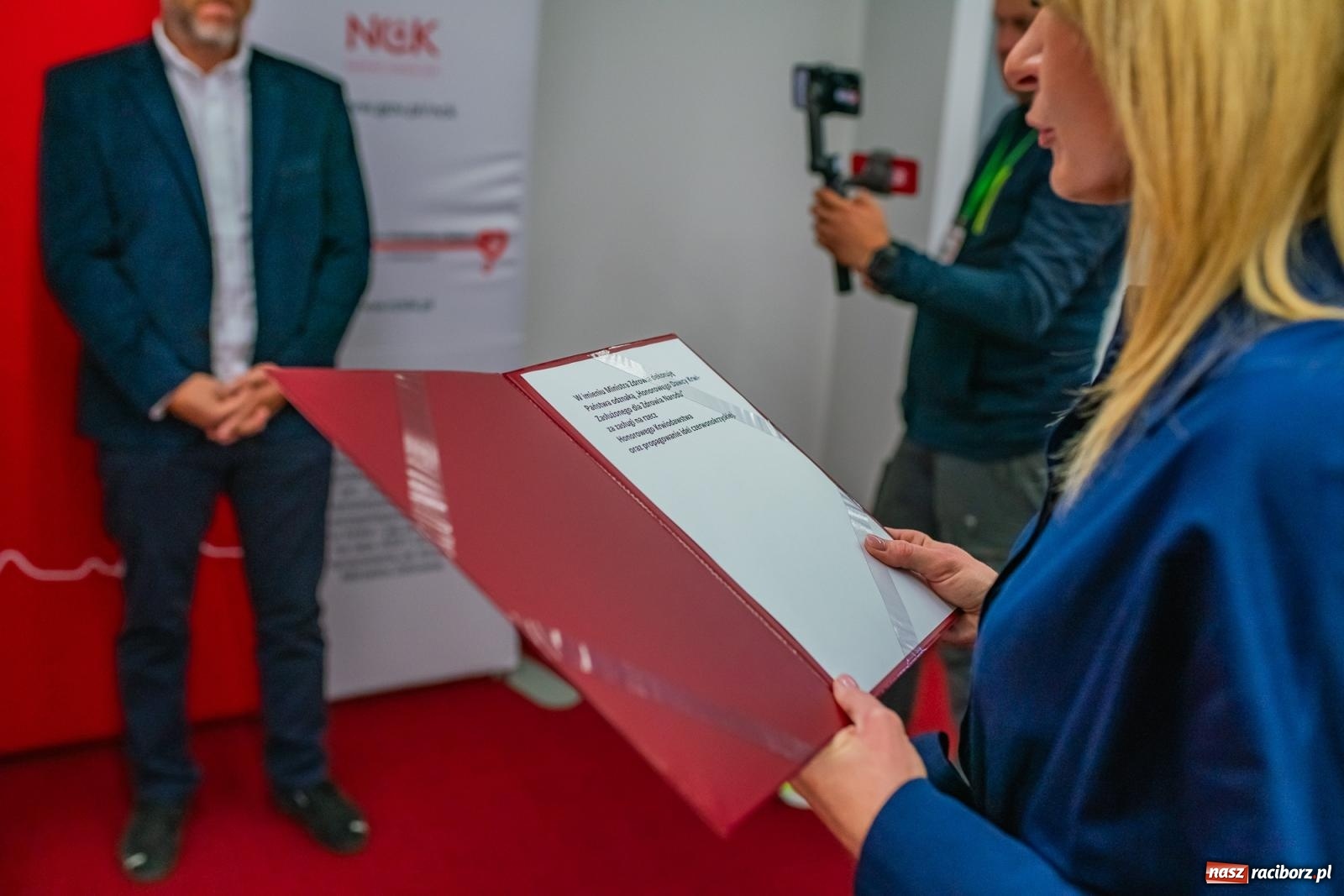 Zdjęcie w galerii na portalu naszraciborz.pl: Wielki szacunek. Dawcy krwi uhonorowani w Raciborzu [FOTO i WIDEO] wiadomości z regionu