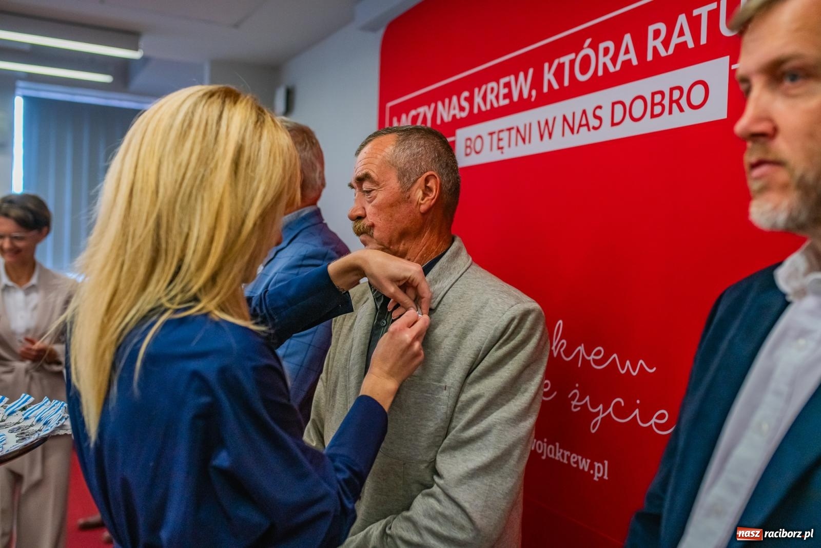 Zdjęcie w galerii na portalu naszraciborz.pl: Wielki szacunek. Dawcy krwi uhonorowani w Raciborzu [FOTO i WIDEO] wiadomości z regionu